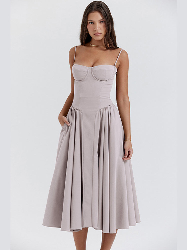 Valenzora | Summer dress with lightweight material and print