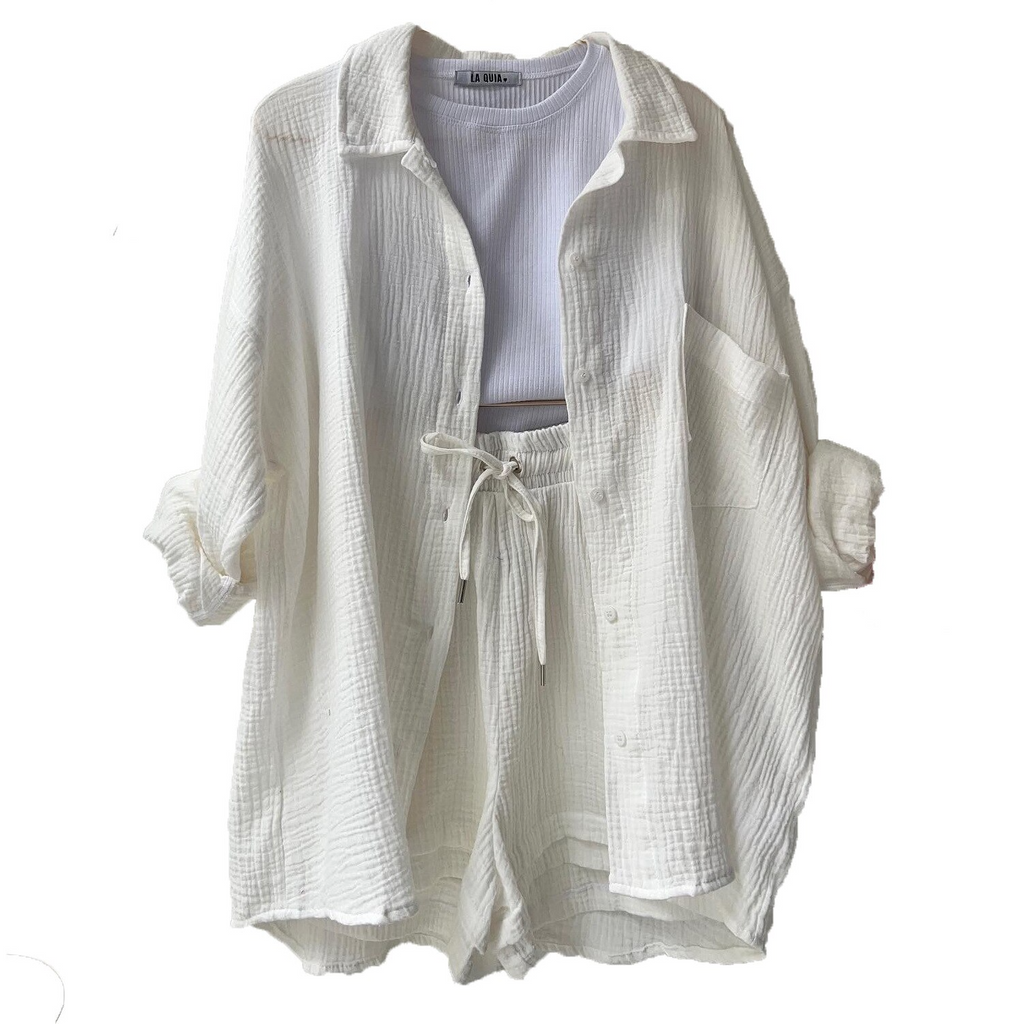 Nadia | Cotton suit for women