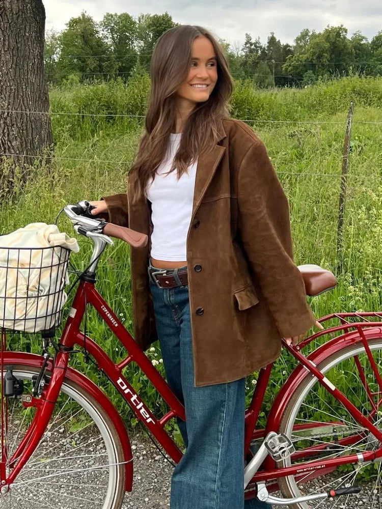Valenzora | Vintage suede jacket