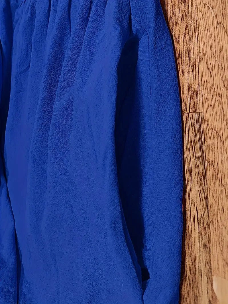 Valenzora | Sophisticated linen summer dress with practical pockets
