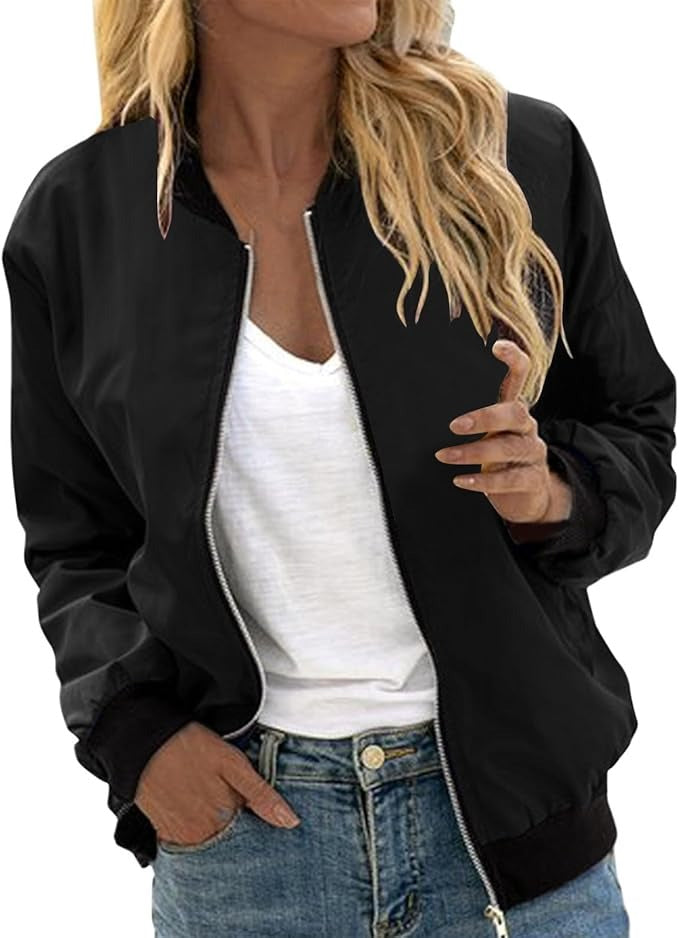 Valenzora | Women's floral bomber jacket