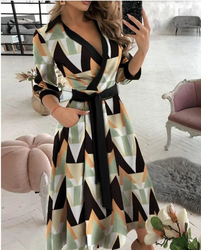 Valenzora | Midi-Kleid Elegantes Design Formelle & Abendgarderobe