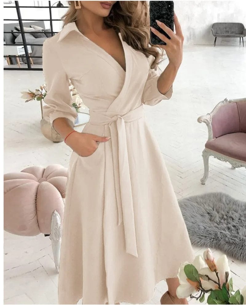 Valenzora | Midi-Kleid Elegantes Design Formelle & Abendgarderobe