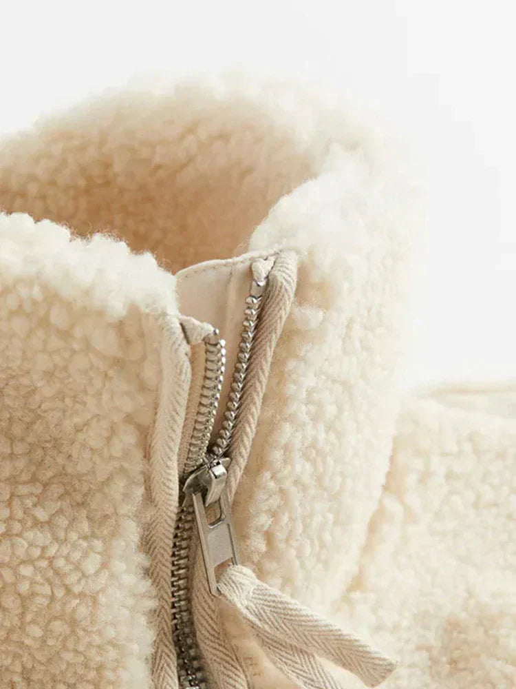 Valenzora | Warm teddy jacket for women | Comfort