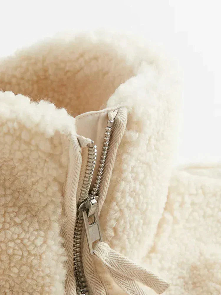 Valenzora - Warm teddy jacket