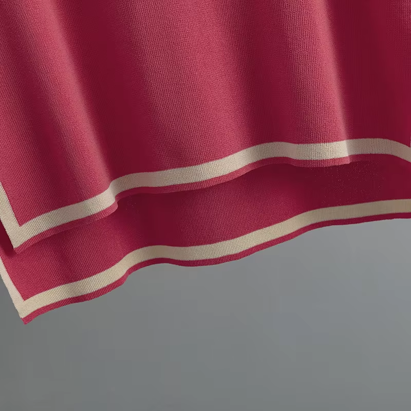 Valenzora | Elegantes kurzärmeliges zweiteiliges Set aus Eisseide