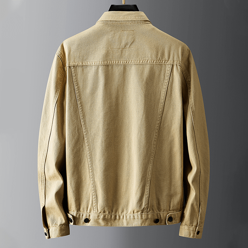 Valenzora | Denim jacket, classic button-up, chest and welt pockets, robust casual wear