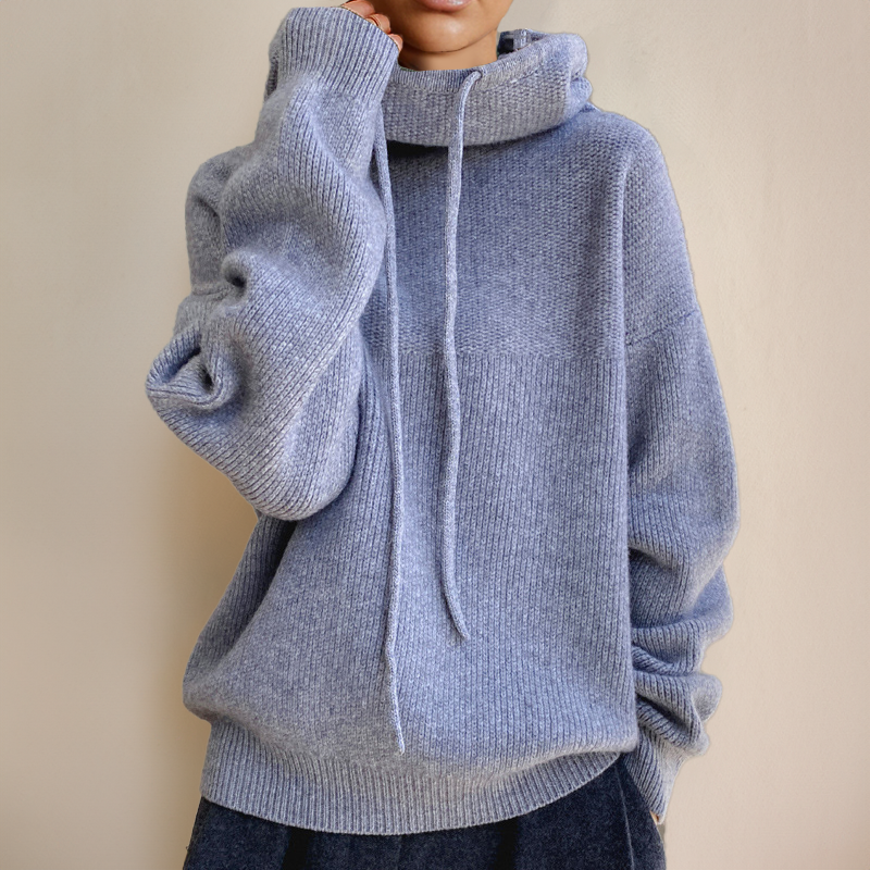 Valenzora | Strick-Hoodie