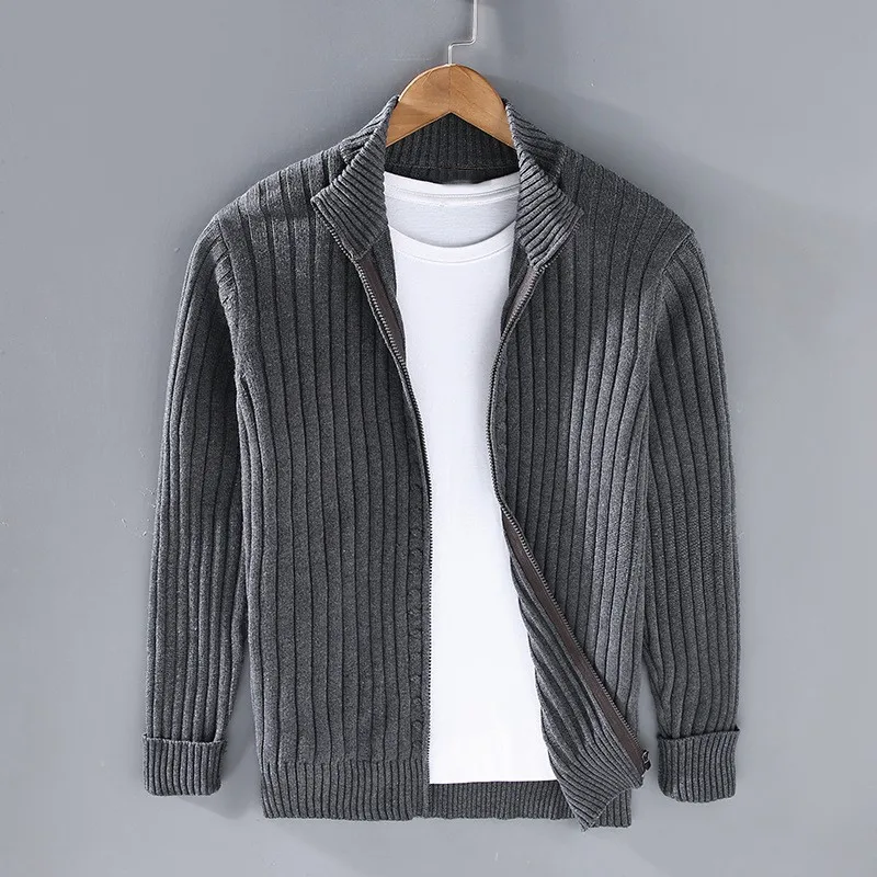Valenzora | Merino-Cardigan mit Reißverschluss