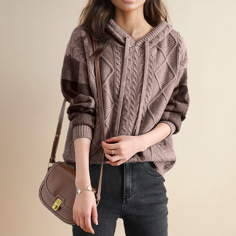 Valenzora | Jacquard Hoodie