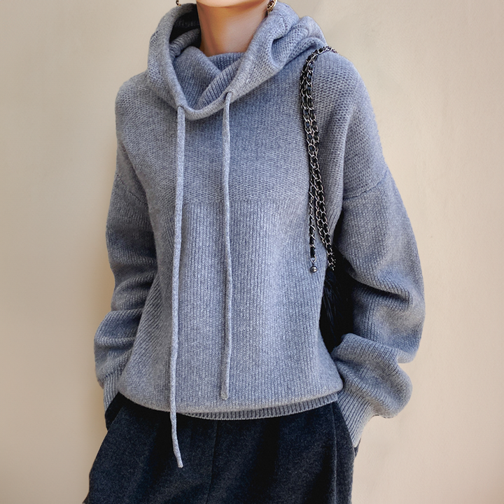 Valenzora | Strick-Hoodie