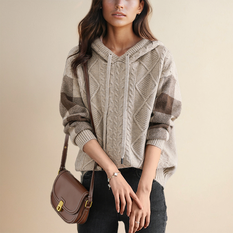 Valenzora | Jacquard Hoodie