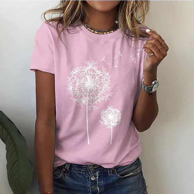 Valenzora | Elegantes Löwenzahn-Shirt