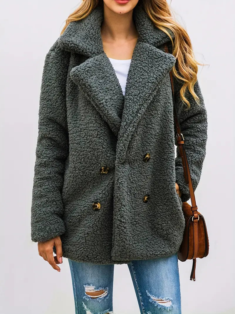 René | Luxury teddy jacket for the cold season