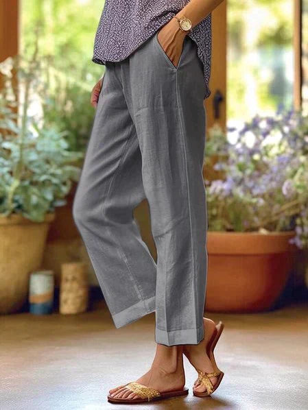 Valenzora | Damen-Leinenhose für den Sommer