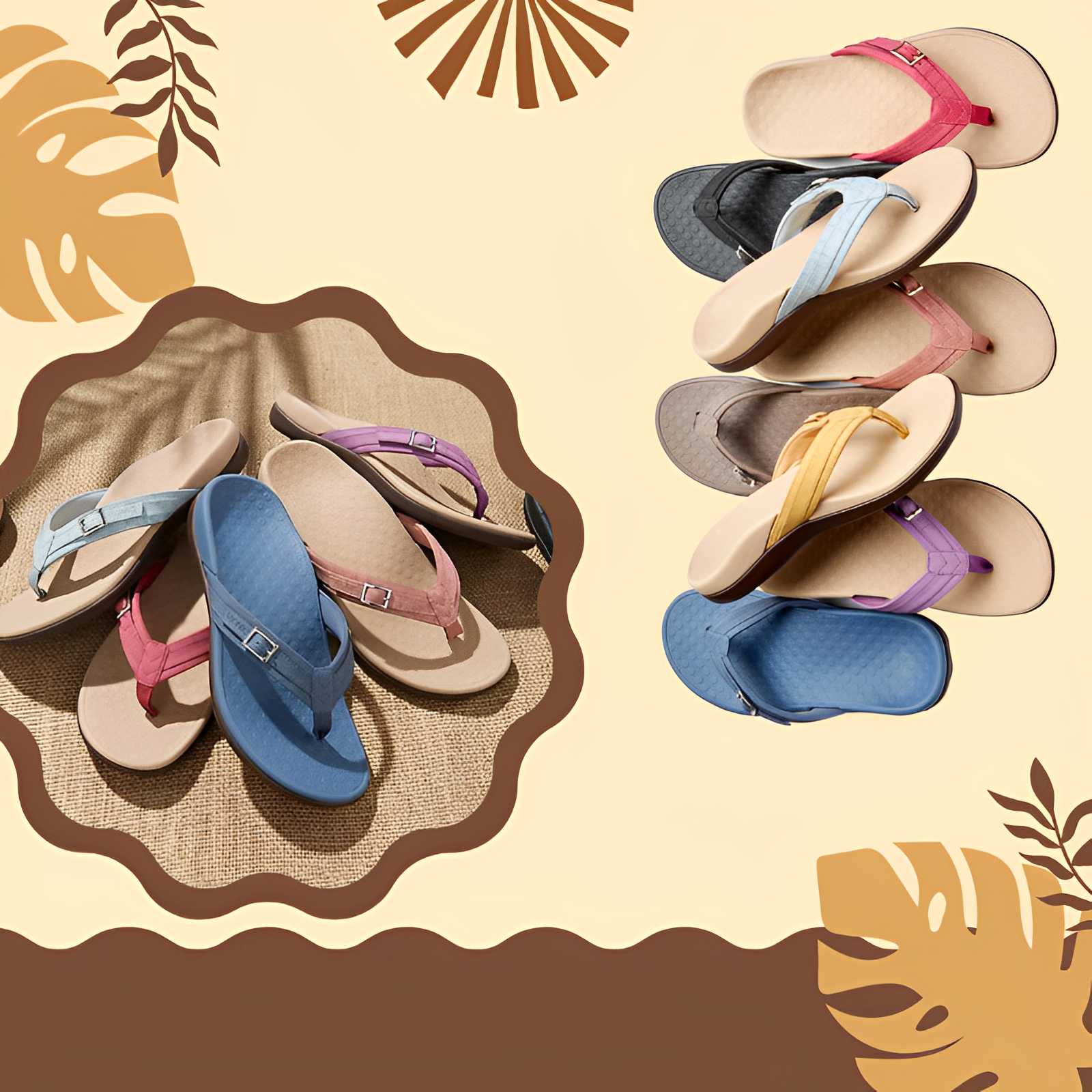 Valenzora | Orthopedic Summer Sandals