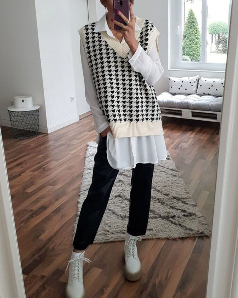 STRICKPULLOVERWESTE