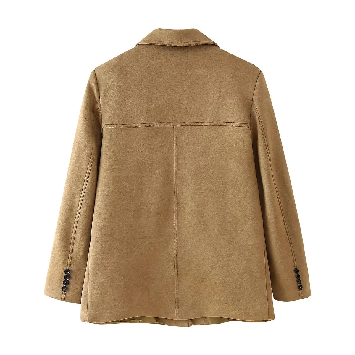 Valenzora | Retro braune Damenjacke