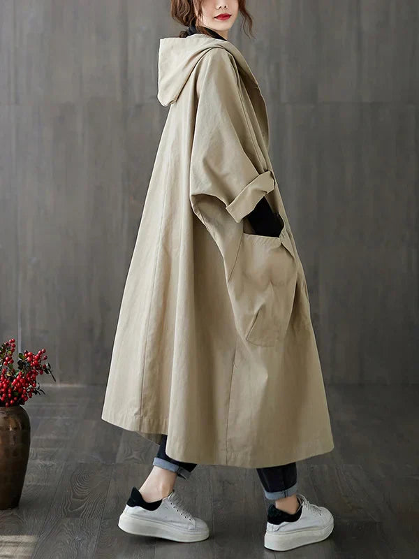Valenzora | Long Waterproof Trench Coat