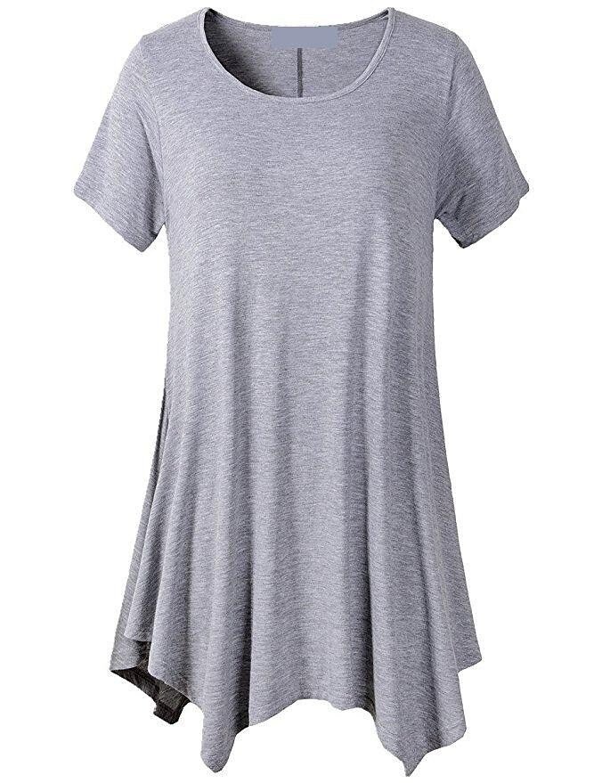 Valenzora | Summery loose fit T-shirt with short sleeves