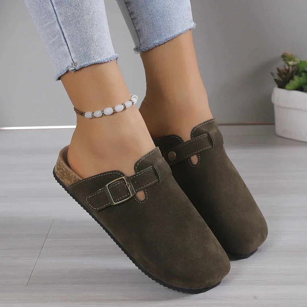 Valenzora | Orthopedic Leather Slippers