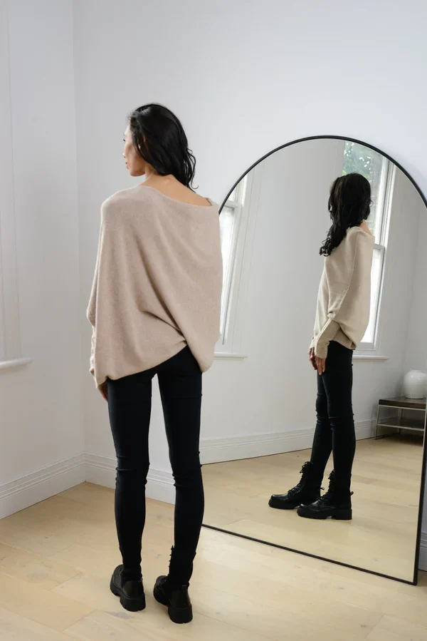 Mariemi™ - Asymmetrically Draped Sweater