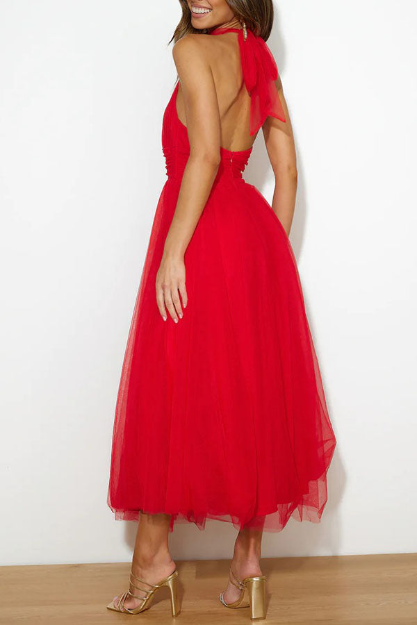Valenzora | Dress with Long Skirt Design
