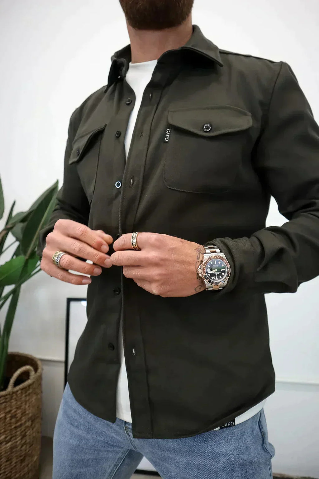 Valenzora | Premium Button-Down Jacket