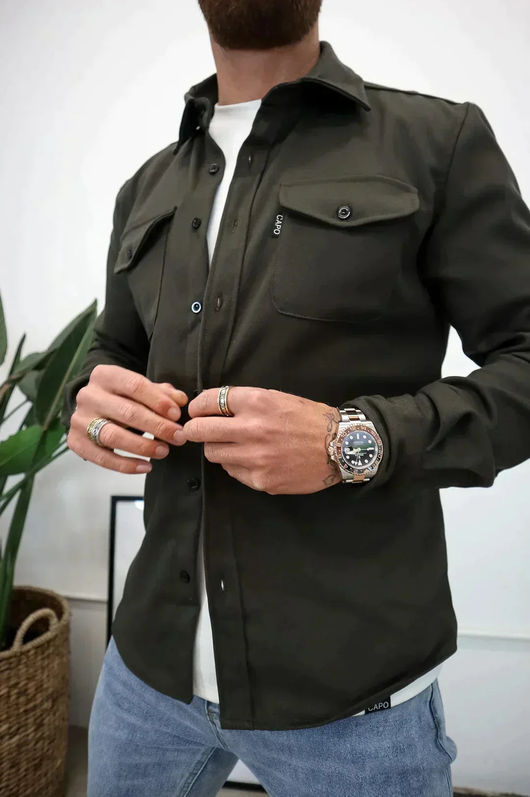 Valenzora | Premium Button-Down Jacket
