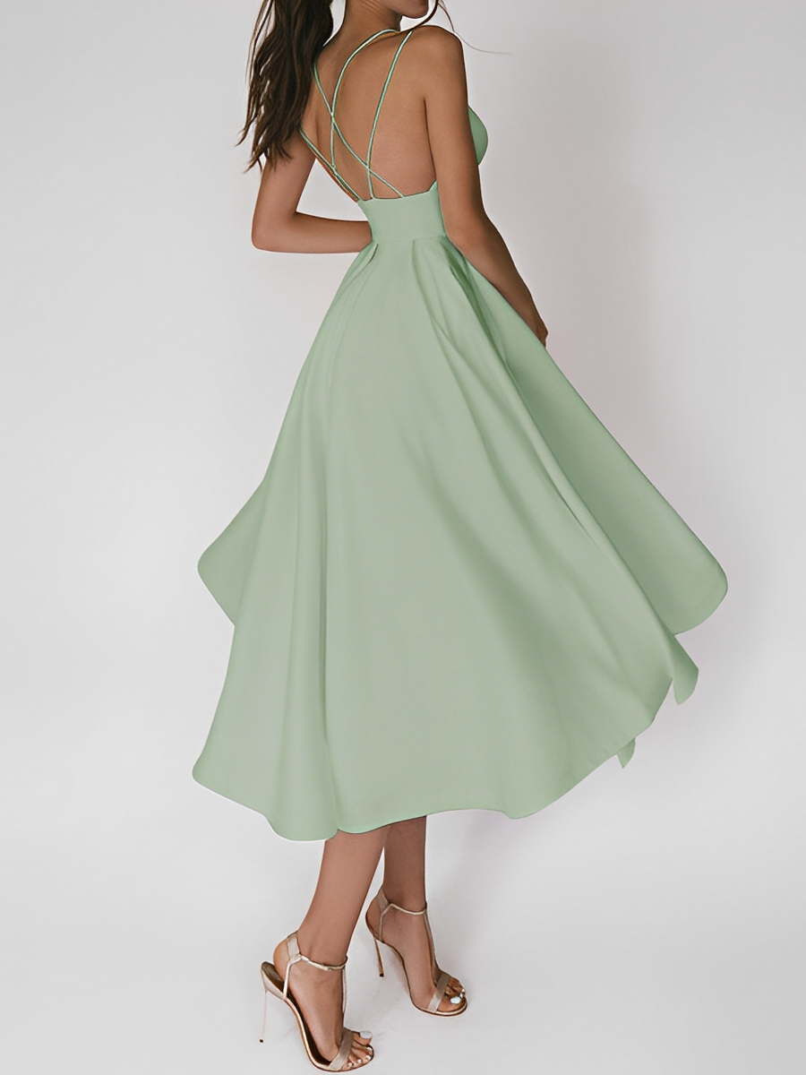 Valenzora | A light dress with delicate spaghetti straps