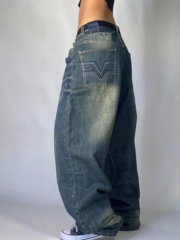 Valenzora | Hop Retro Loose Boyfriend-Jeans