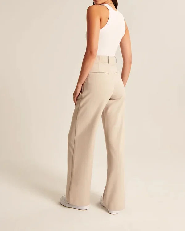 Valenzora - flared trousers