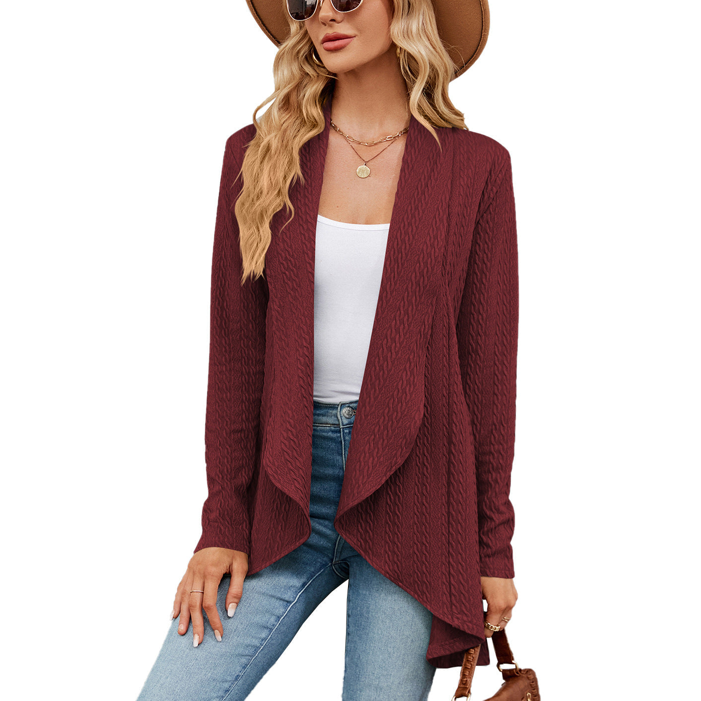 Scarlett™ - Women's long-sleeved jacket in a solid color