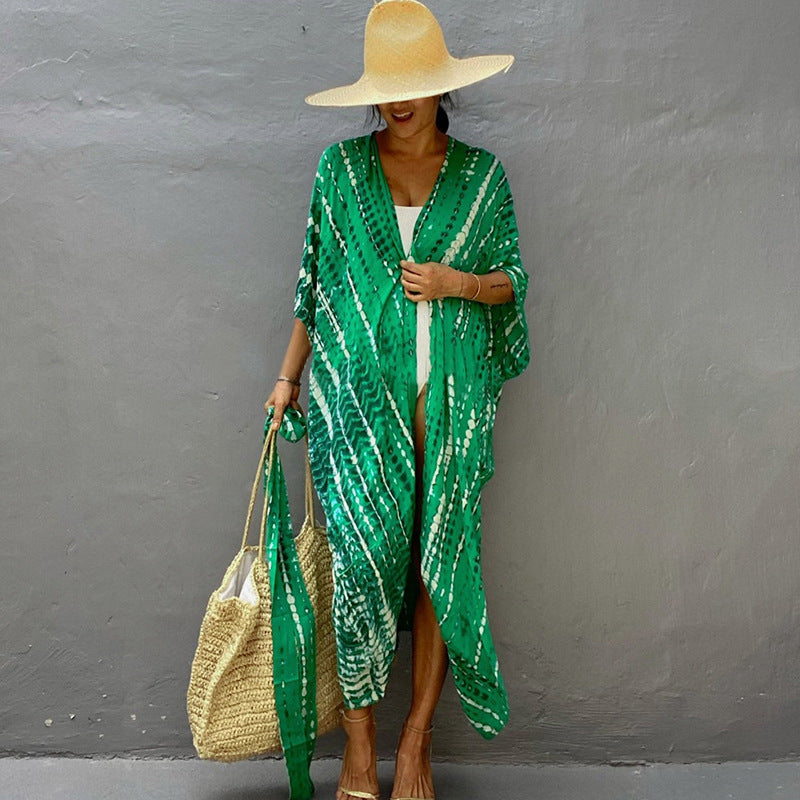 Valenzora | Glamorous Sun Protection Resort Beach Dress Cover Up