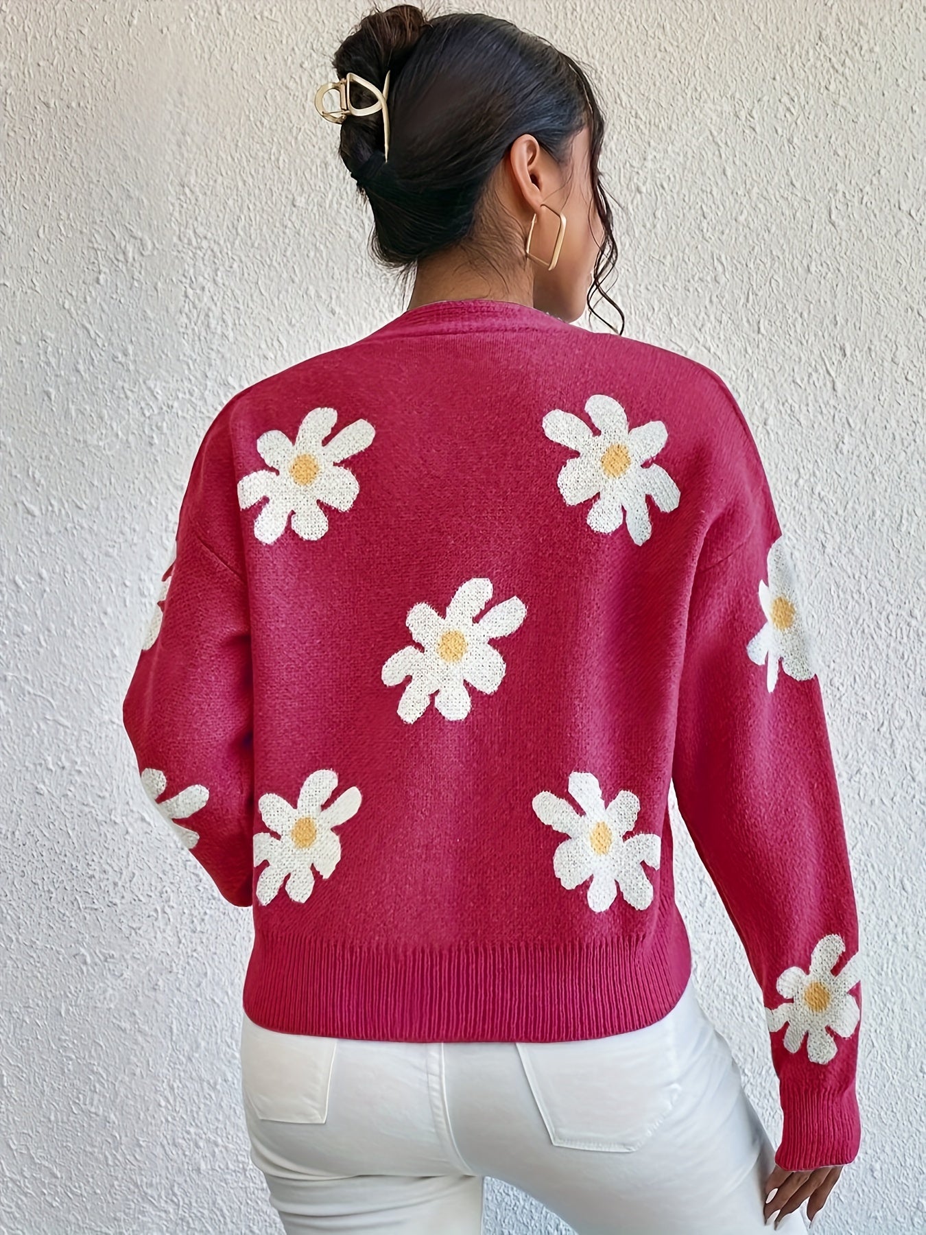 Valenzora | with floral pattern and long sleeves For women