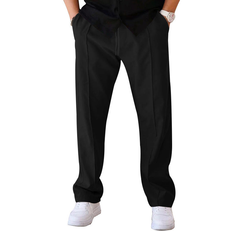 Wide-leg leisure trousers
