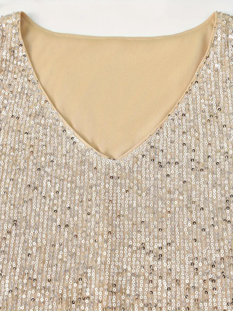 Valenzora | Elegantes, ärmelloses Top mit Pailletten