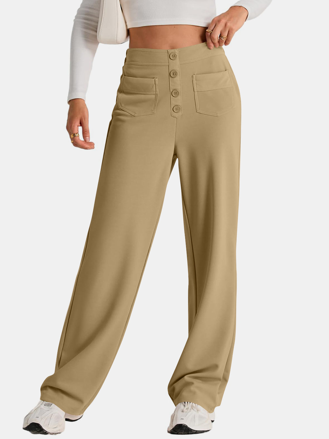 Valenzora | Weite Hose mit Taschen, elegant und bequem