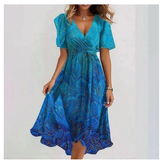 Valenzora | Damenkleid mit V-Ausschnitt