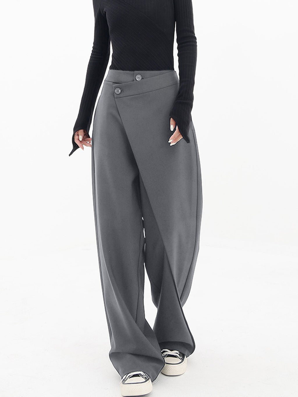 Maya™ - Asymmetric Baggy Pants