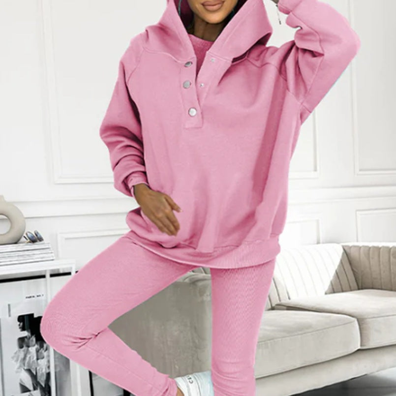 Valenzora | 3-Piece Women's Sports Set for Autumn and Winter
