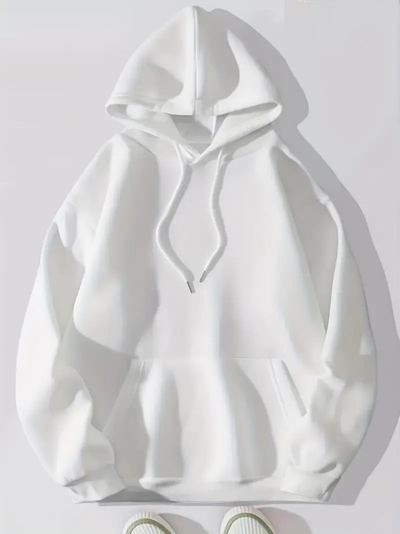 Valenzora | Comfortable solid color women's hoodie with hood