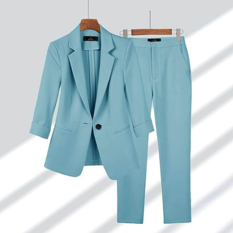 Valenzora | Women's Suit Set Elegant Business Outfit