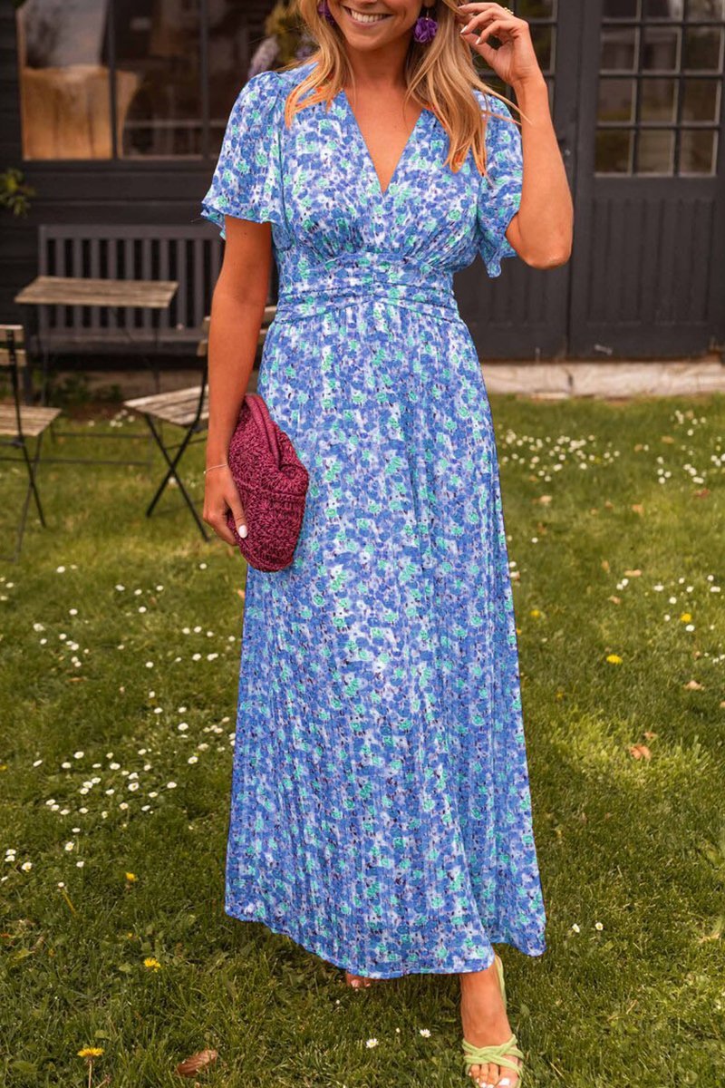 Valenzora | Elegant Floral Dress for Summer