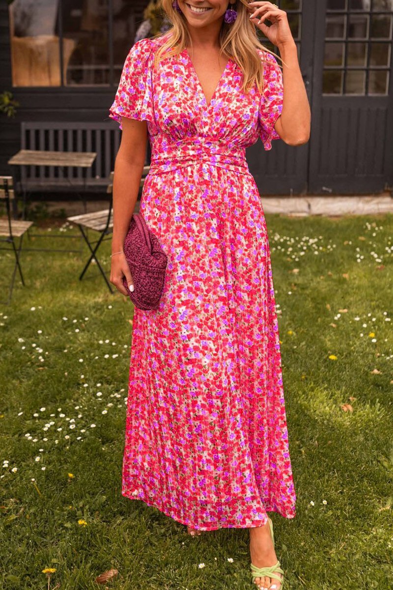 Valenzora | Elegant Floral Dress for Summer