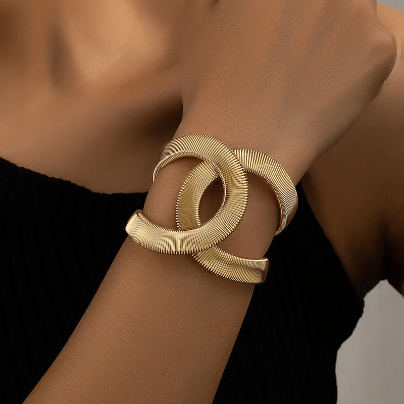 Valenzora | Gold-Doppelarmband