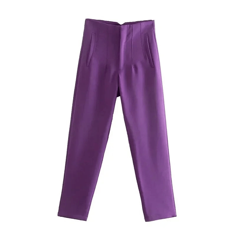 Valenzora | Stylish women's trousers, classic chic trousers