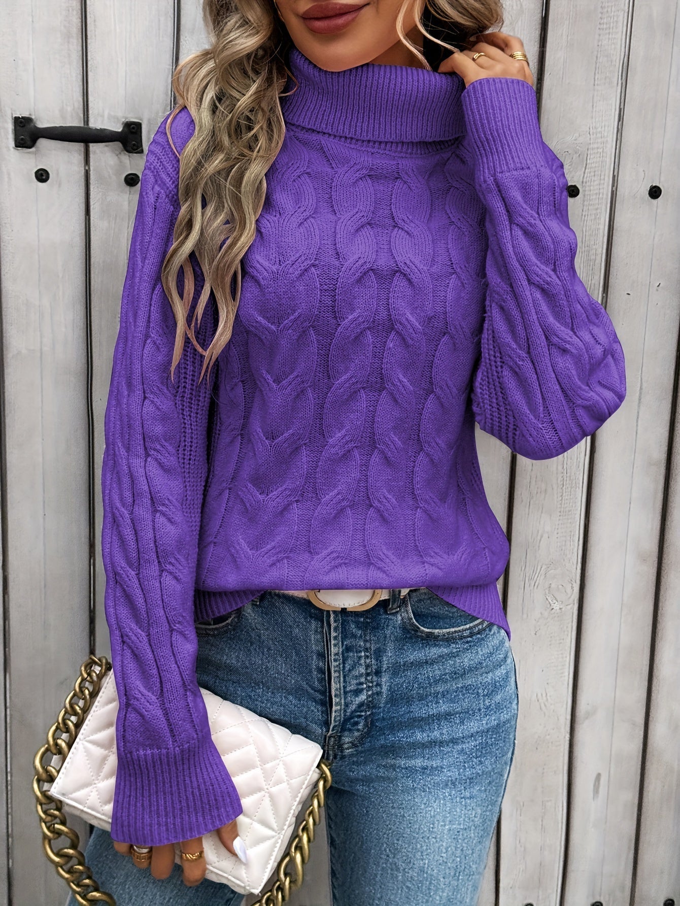 Valenzora | Knit turtleneck sweater