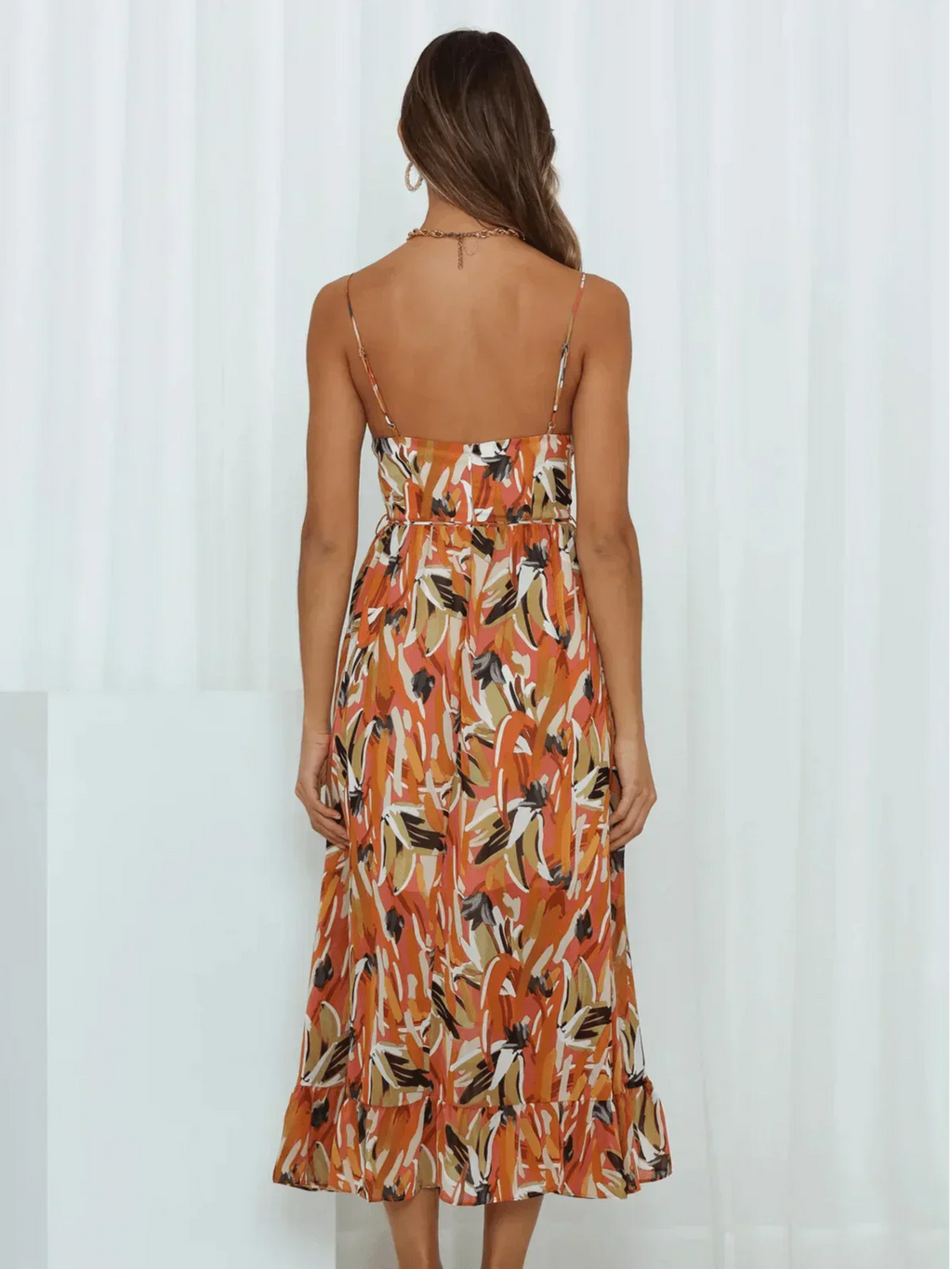 Serena™ - Colorful Midi Dress