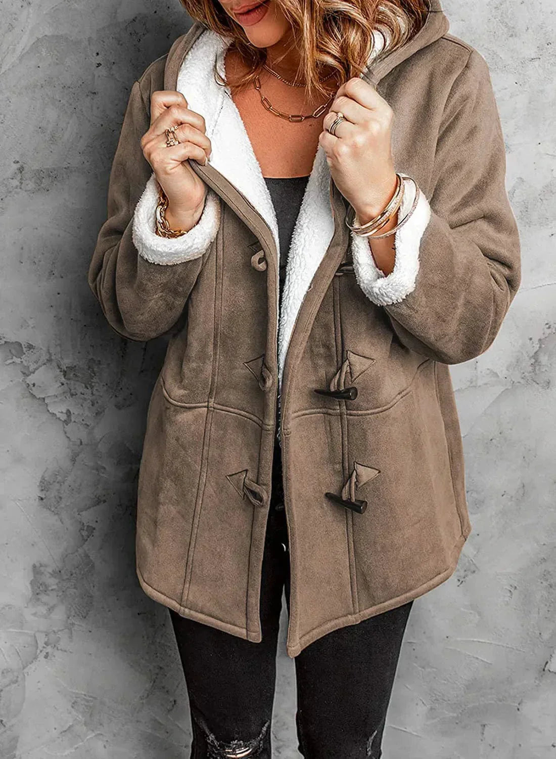and warm women's jacket